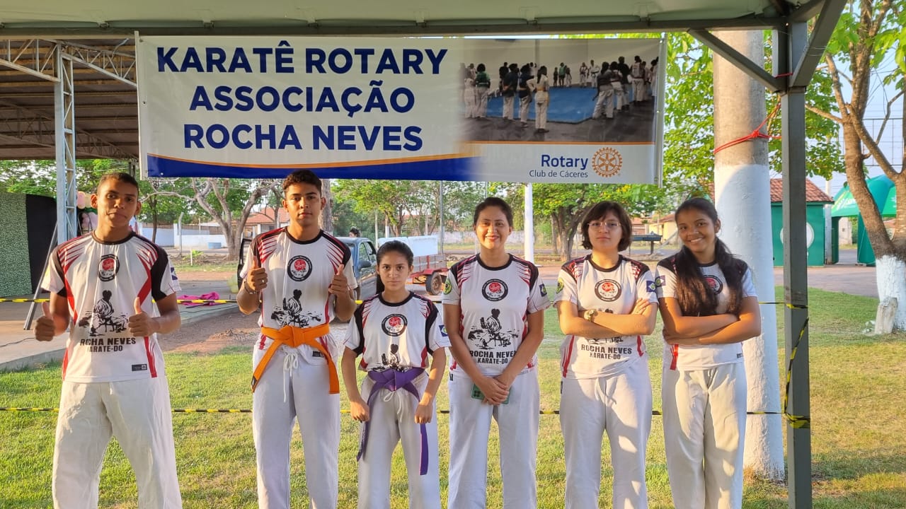 Karatê Rotary - Parceria com Rotary Club de Cáceres